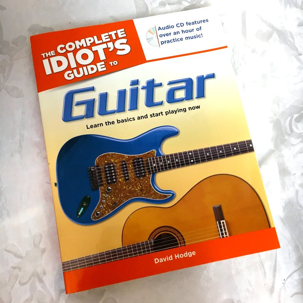 The Complete Idiots Guide Guitar Music Book NOS NWT